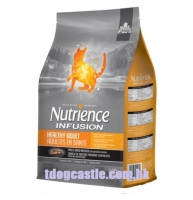 Nutrience INFUSION 脫水肉外層 – 鮮雞肉配方[成貓] 5磅 X 2 特惠裝