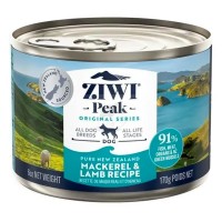 ZiwiPeak 鯖魚羊配方 鮮肉狗罐頭 170G