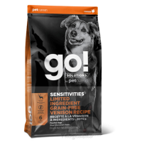 GO! SOLUTIONS™低敏美毛系列-鹿肉狗糧配方 22LBS