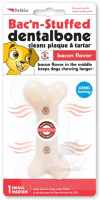 PETKIN Bac'n-Stuffed Dentalbone 煙肉味潔齒尼龍咬骨 (Small/Medium)