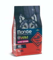 Monge 低穀物 野生鹿肉配方 成犬乾糧 2.5Kg  