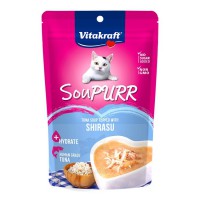Vitakraft 貓濕包 高湯吞拿魚+銀魚 50g