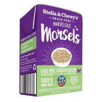 STELLA & CHEWY'S 貓貓濕糧 啖啖濃湯肉粒 (Morsels) 放養雞肉 (綠) 5.5oz
