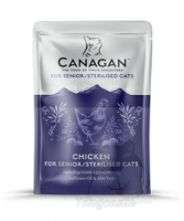 Canagan 原之選 無穀物老貓/絕育貓 雞肉配方湯包 85g