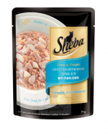 Sheba 吞拿魚及鯛魚   貓鋁袋濕糧 70G