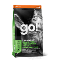 GO! SOLUTIONS™活力營養系列-無穀物淡水鱒魚+三文魚貓糧配方 3LBS