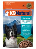 K9 Natural -Hoki and Beef Feast 紐西蘭脫水鮮肉狗糧 -牛肉藍尖尾鱈魚盛宴 500G