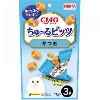 CIAO 鰹魚味流心粒粒 3 x12g CS-173
