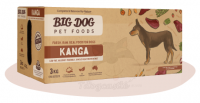 Big Dog BARF For Dogs 大笨狗 Kanga 袋鼠肉急凍生肉狗糧 (12x250g) 3kg