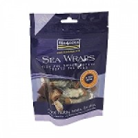 Fish4Dogs Sea Jerky Wrap Sweet Potato 純魚皮甜薯卷 100G