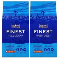 Fish4Dogs Finest Fish 沙甸魚 無麩質 低敏 (成犬) 配方 細粒 6KG X 2包