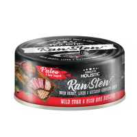 ABSOLUTE HOLISTIC Raw Stew - WILD TUNA & FISH ROE 鴨+野生白肉金槍魚+魚籽 80G (黑紅) AH7380