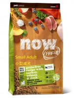 NOW FRESH  Grain Free Small Breed Adult 小型犬糧 (火雞,三文魚, 鴨肉) 22LBS