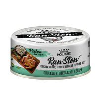 ABSOLUTE HOLISTIC - CHICKEN & SHELLFISH 雞+貝類 80G #AH7311  (綠)