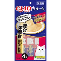 CIAO 吞拿魚+帶子醬 綜合營養食 14G SC-159 