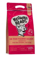 MH全天然成貓配方( So-Fish-Ticated Salmon 三文魚、雞肉、鮮魚、雞蛋77% 1.5KG  