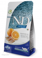 Natural & Delicious Ocean 成貓配方乾糧 - 橙+魚 1.5kg 