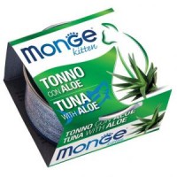 MONGE 生果系列 貓罐頭 80g - 吞拿魚蘆薈