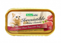 Naturcate White Meat Tuna with Beef 白肉吞拿魚+牛肉 (NC85-7) 85g