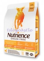 NUTRIENCE GRAIN FREE 火雞、雞、鯡魚－無穀物狗糧 (D6171) 5.5lb