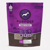 Purpose - Turkey & Veggie 單一蛋白 火雞肉+蔬菜凍乾生肉全犬主食糧 14oz