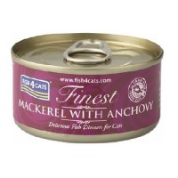 Fish4Cats MACKEREL W ANCHOVY (CMW958) 鯖魚塊鳯尾魚 70g