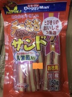 DoggyMan 芝士雞牛三文治條 150G ($110/3包)