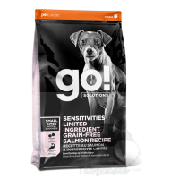 GO! SOLUTIONS™低敏美毛系列-三文魚小顆粒狗糧配方 3.5LBS