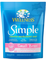 Wellness SIMPLE 無穀物小型成犬(三文魚)配方狗糧 細粒 10LBS