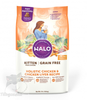 HALO 自然光環 無穀雞肉及雞肝配方 幼貓糧 10lb 