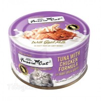 Fussie Cat 高竇貓極品吞拿魚山羊奶湯汁主食罐 - 極品吞拿魚 + 雞肉 70g