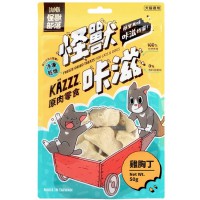 怪獸部落 原肉零食-雞胸丁 (D501) 50g