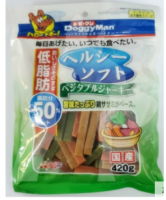 Doggyman 低脂雞肉什菜短條 (82096)  420g ($110/3包)
