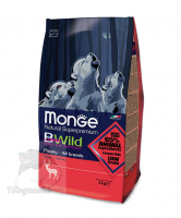 Monge 低穀物 野生鹿肉配方 幼犬乾糧 15Kg 