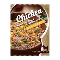 ●餵食建議-餵食時建議加入等量(每20g約70cc)溫水或冷水，
靜待3分鐘使食材自然覆水還原後即可以食用，亦可乾食。
(不建議使用熱水，避免食材營養流失)