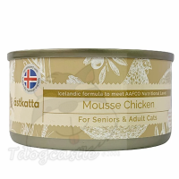 ASTKATTA - Mousse Chicken 全天然純雞肉慕斯貓主食罐 80g 高齡貓成貓配方