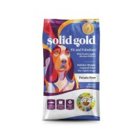 SOLID GOLD 素力高 FIT and FABULOUS™ WEIGHT CONTROL  鱈魚低卡乾狗糧 (SG219) 4LB 