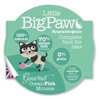 Little Big Paw – Gourmet Ocean Fish 大西洋海洋魚慕絲餐盒 [貓用] 85G