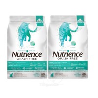 NUTRIENCE GRAIN FREE 火雞、雞、鴨－無穀物室內貓配方 (C2551) 5.5lb x 2包