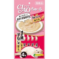 CIAO 1歲幼貓用 吞拿魚醬 14G SC-80
