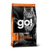 Go! CARNIVORE 護膚美毛系列 無穀物三文魚 貓糧 8Lbs
