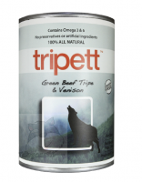 PetKind Tripett 無穀物狗罐頭 - 牛肉及鹿肉配方 14oz