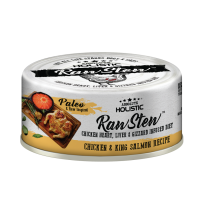 ABSOLUTE HOLISTIC - CHICKEN & KING SALMON 雞+鮭魚 80G #AH7335 (黃)