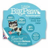 Little Big Paw – Gourmet Atlantic Salmon 大西洋三文魚慕絲餐盒 [貓用] 85G
