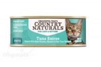 Country Naturals 無穀物深海吞拿魚肉泥配方 貓罐頭 2.8oz