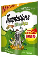 Temptations 三重奏貓小食 雞,芝士,貓草 超量裝 180g