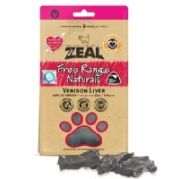 ZEAL 紐西蘭鮮鹿肝 狗小食 (NP024) 125g $70@1包,$130@2包