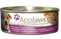 Applaws 狗罐頭  雞胸肉火腿蔬菜  156g 