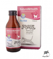 PetVet - PV-TL 牛磺酸及 L-賴氨酸 (Taurine & L-Lysine ) 150ml + 隨機PetVet試用裝 30ml