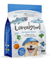 LOVEABOWL 無穀物狗糧 - 鯡魚和鮭魚 10kg